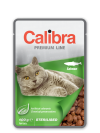 CALIBRA CAT NEW PREMIUM STERILISED SALMON 100 G