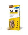 ELANCO AdTab 56 mg tabletki na kleszcze i pchły do rozgryzania i żucia dla psów (1,3–2,5 kg)