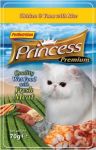 Princess Premium Kot Kurczak, tuńczyk i ryż saszetka 70g
