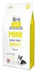 Brit Care Grain Free Mini Adult Lamb 2x7kg