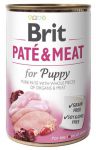 Brit Pate & Meat Dog Puppy Chicken & Turkey puszka 800g