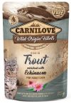 Carnilove Cat Pouch Trout & Echinacea - pstrąg i Echinacea saszetka 85g