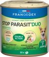 FRANCODEX Karma uzupełniająca Stop Parasit\\'Duo - ochrona przed pasożytami dla małych psów 30 tabl.