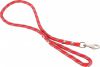 ZOLUX Smycz nylonowa sznur 13mm/ 1,2m kol. czerwony