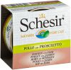 Schesir (kot) - puszka 70g - Filety z kurczaka z szynką w rosole