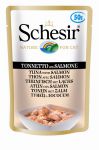 Schesir (kot) - saszetka 50g - Tuńczyk z łososiem