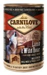Carnilove Wild Meat Lamb & Wild Boar Adult - jagnię i dzik puszka 400g