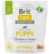BRIT CARE DOG SUSTAINABLE PUPPY CHICKEN INSECT 1 KG
