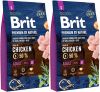 BRIT PREMIUM BY NATURE ADULT S SMALL 2X8 KG