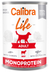 CALIBRA DOG LIFE ADULT BEEF WITH CARROTS 400G
