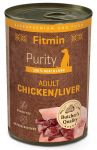 FITMIN DOG PURITY TIN CHICKEN&LIVER 6X400G