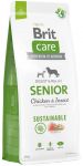BRIT CARE DOG SUSTAINABLE SENIOR CHICKEN INSECT 12 KG