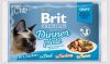 Brit Premium Fillet dinner plate mix smaków w sosie dla kotów 4 x 85 g